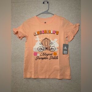 Disney Store Exclusive Cinderella Magical Pumpkin Patch Girl's 11/12 Tshirt,NWT